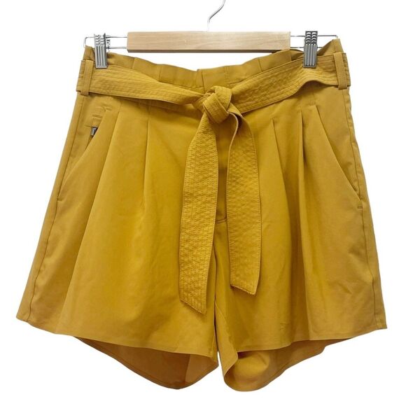 Athleta Skyline ii Shorts Active Quick Dry Athleisure Short Tuscan Gold Size 8 - Picture 2 of 11